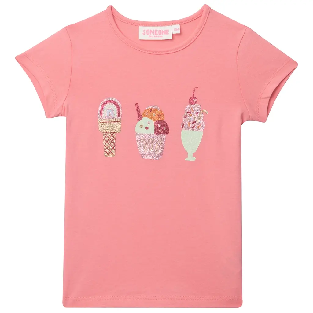 T-shirt Millie (bright coral)