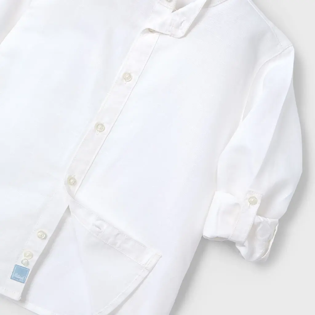 Overhemd linen (white)