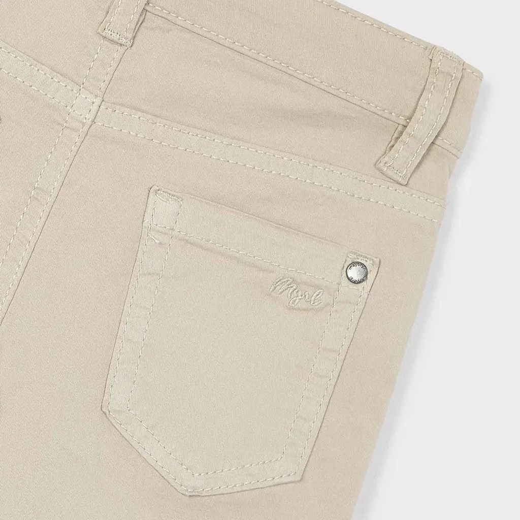 Broek slim fit (almond)