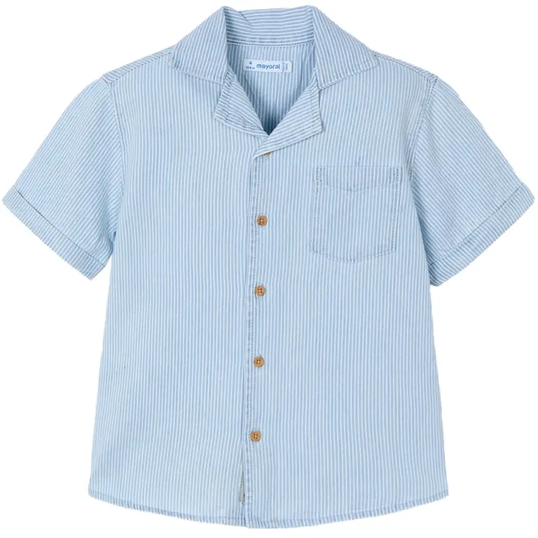 Overhemd denim (stripes)