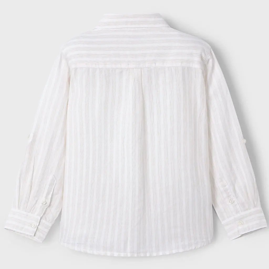 Overhemd stripes (white)