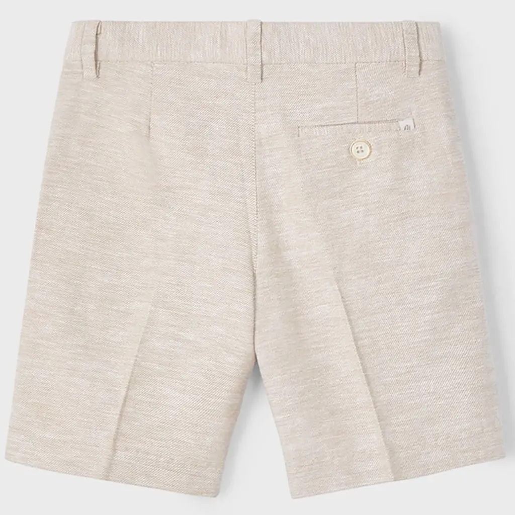 Korte broek linen (sand)