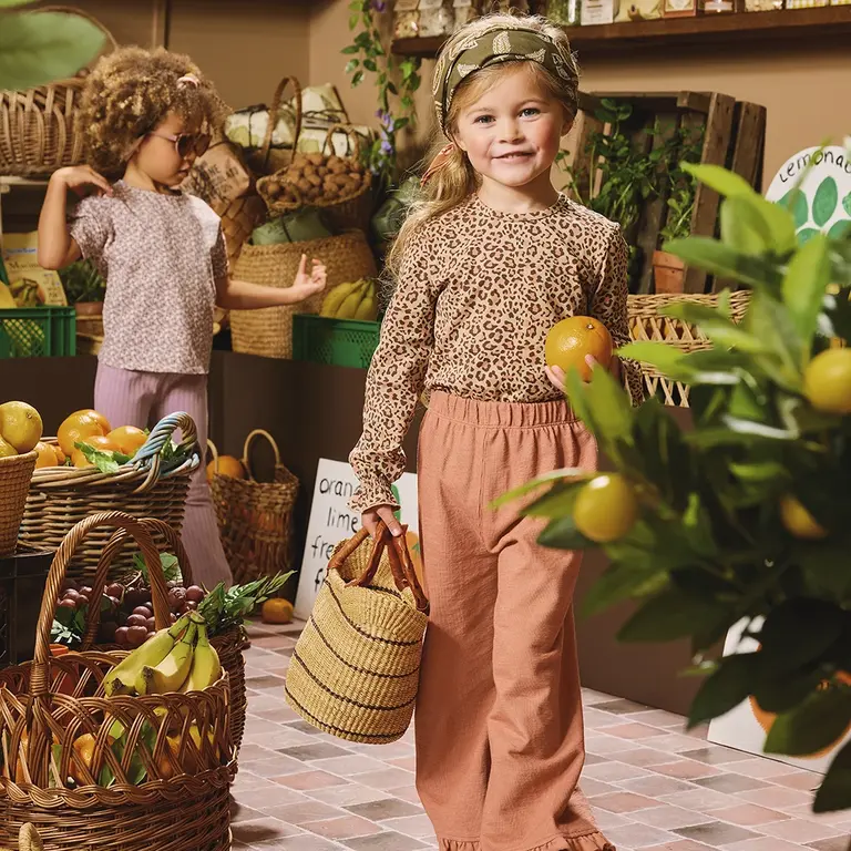 Broek WIDE FIT Grazia (cannoli)