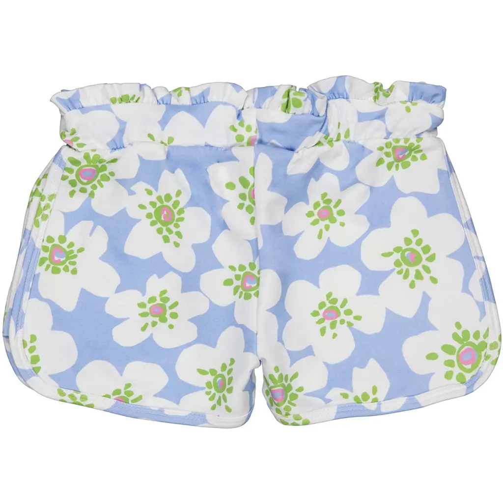 Korte broek Fyna (aop blue flower)