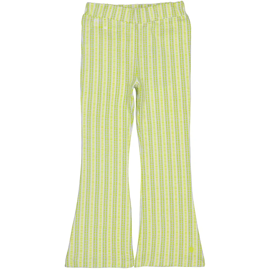 Broek flared Fymme (aop green graphic)