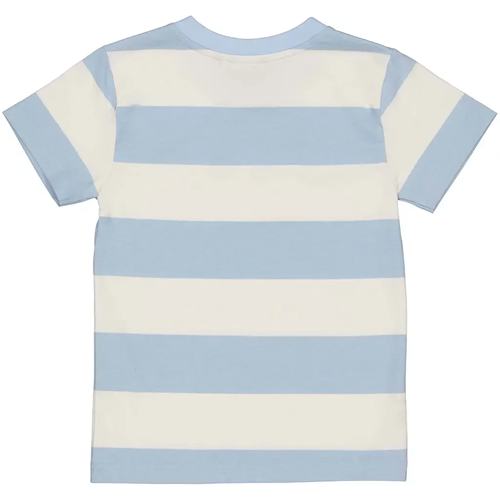 T-shirt Fabian (aop blue stripe)