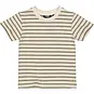 LEVV T-shirt Scott (aop cream stripes)