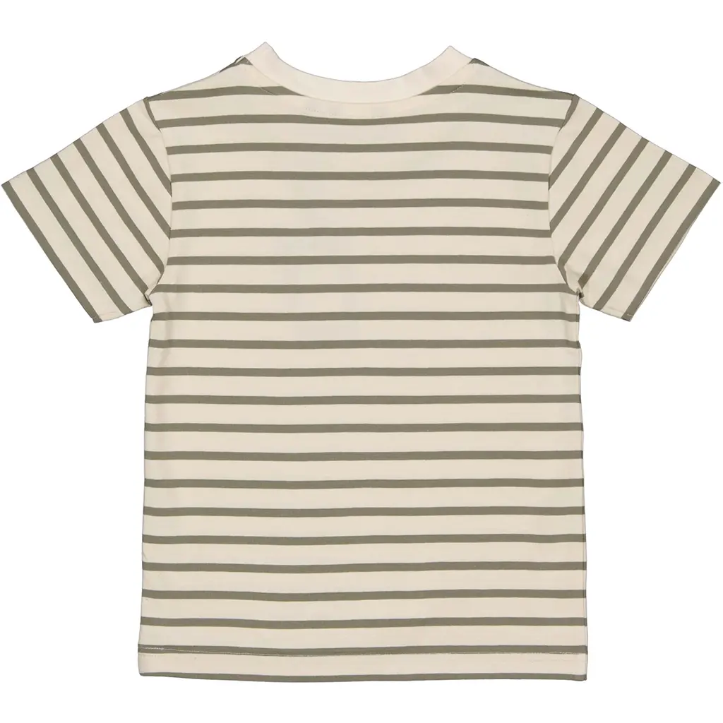 T-shirt Scott (aop cream stripes)