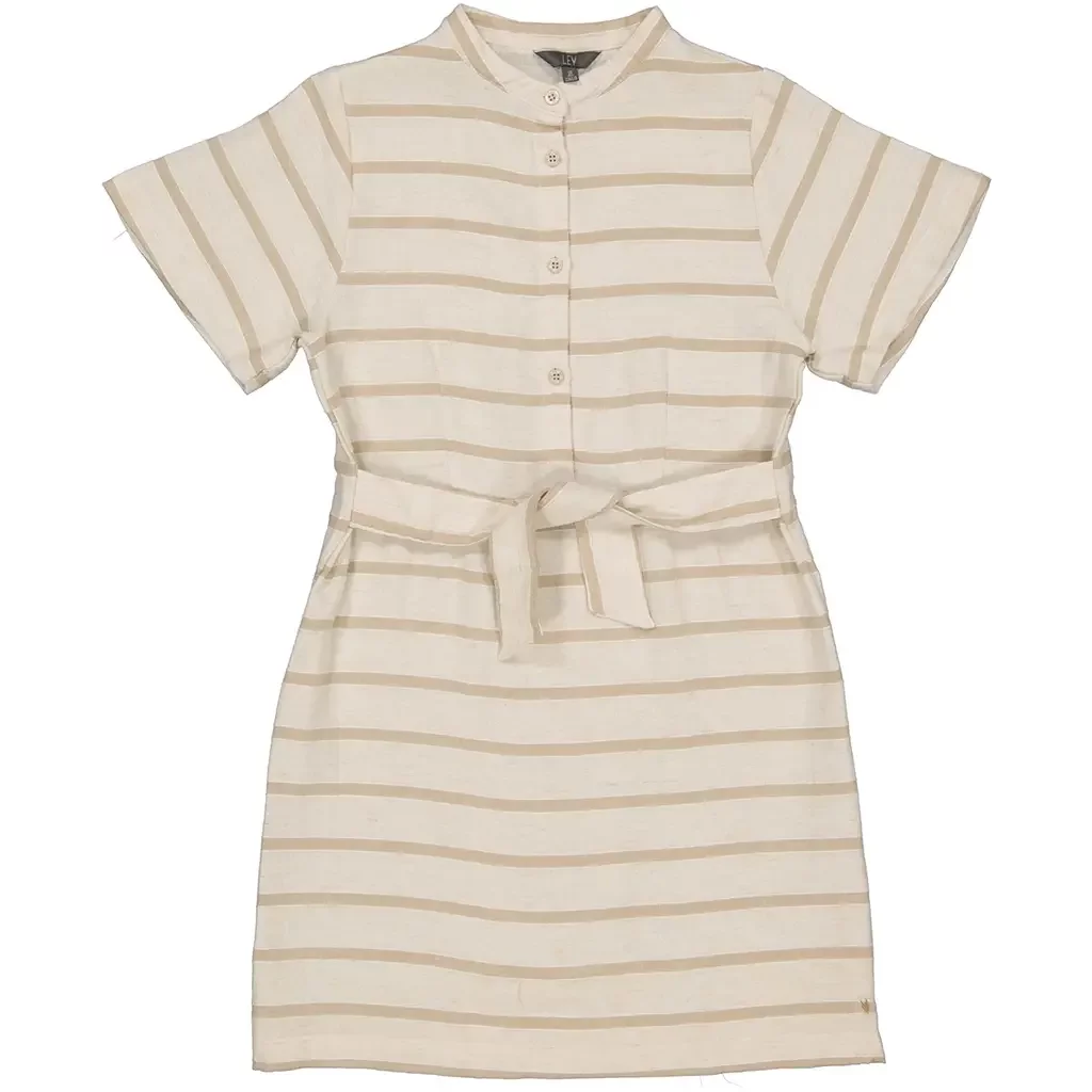 Jurk Railey (aop taupe stripe)