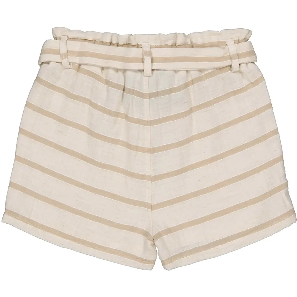 Korte broek Rowena (aop taupe stripe)