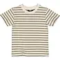 LEVV T-shirt Scott (aop cream stripes)