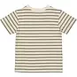 LEVV T-shirt Scott (aop cream stripes)