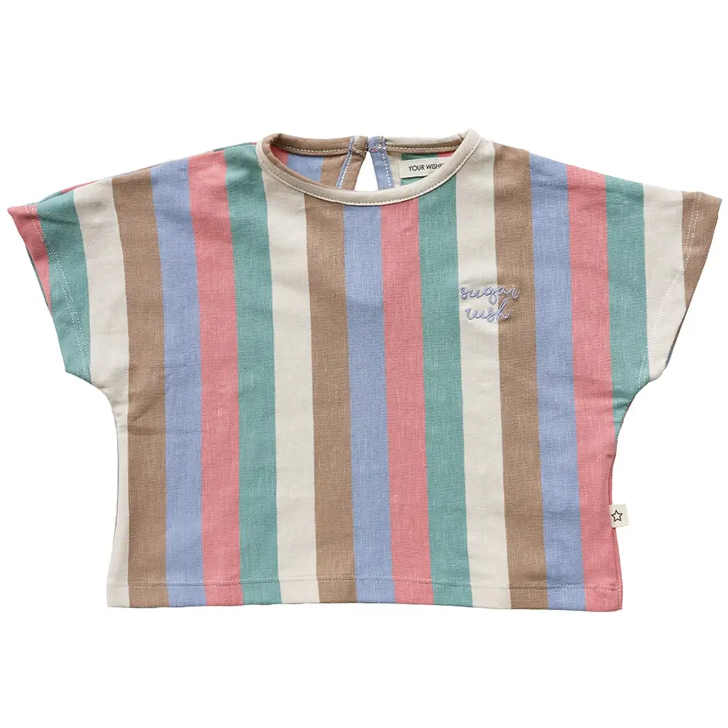 T-shirt cropped (multicolor)