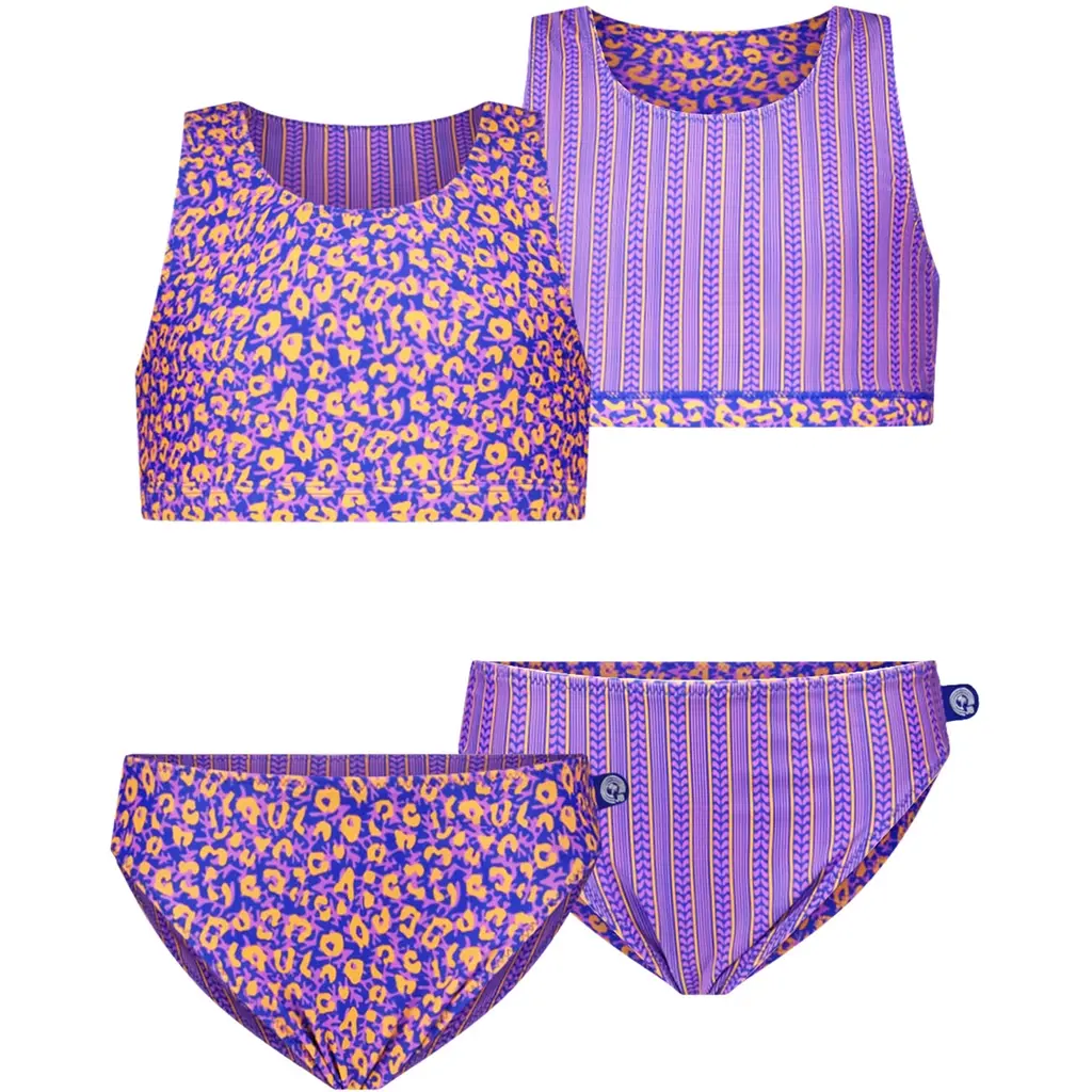 Bikini REVERSIBLE (eclectic panter)