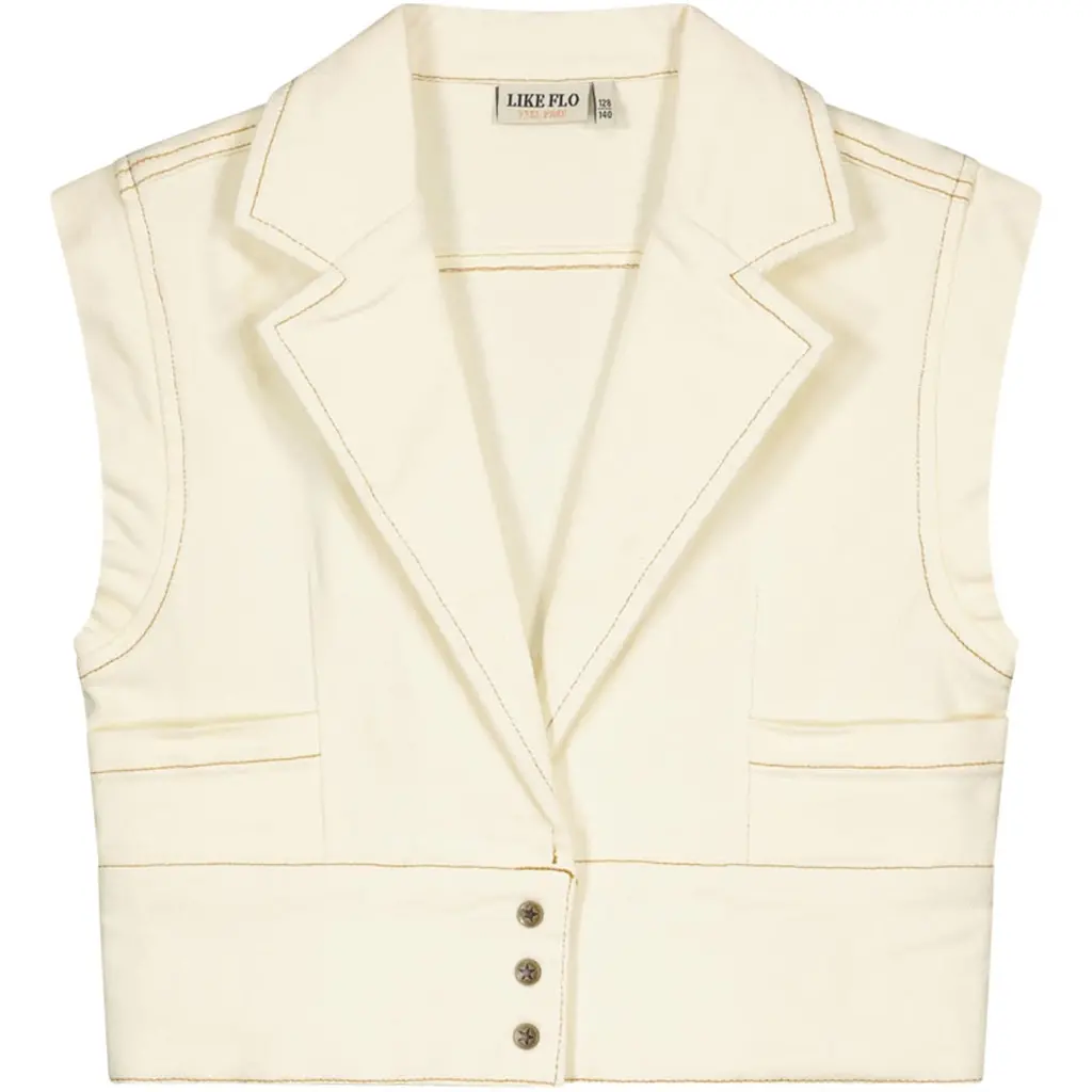 Spijkergilet Danique (off white)