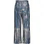 Like Flo Broek Fenna metallic plissé (navy)