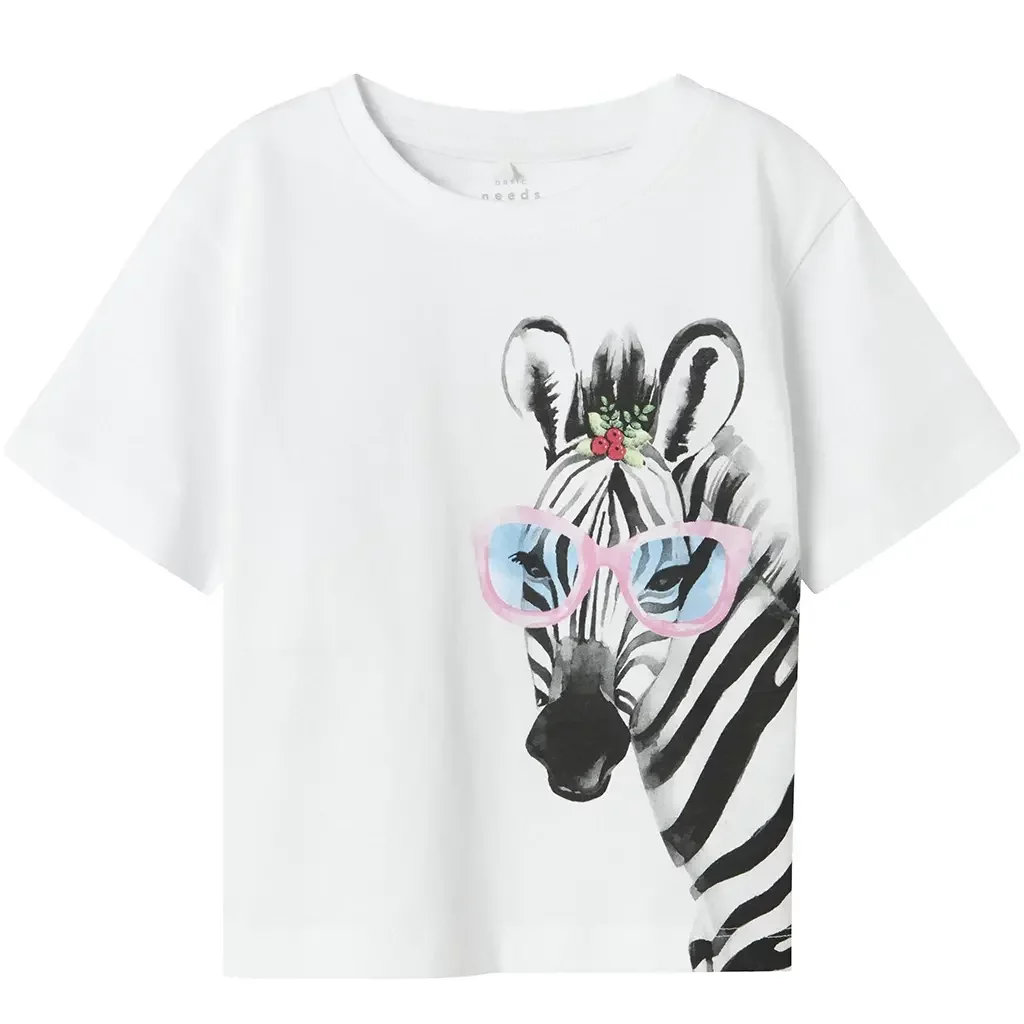 T-shirt Votea (bright white zebra)