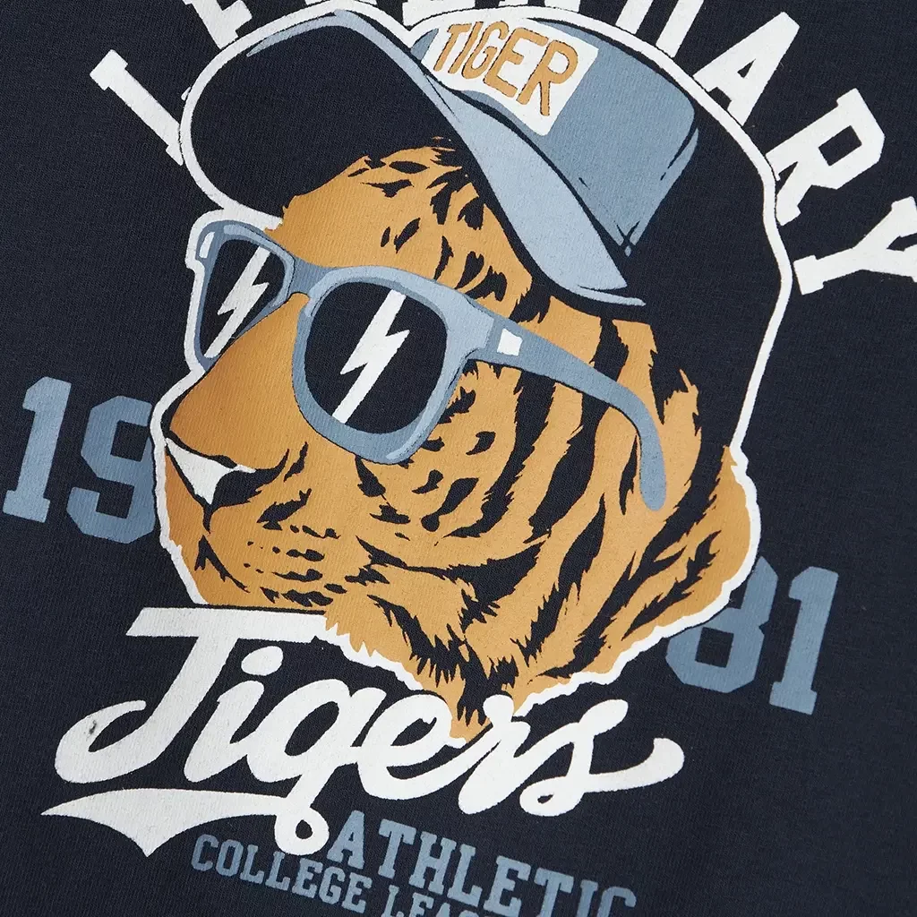 T-shirt Vux (navy blazer tiger)