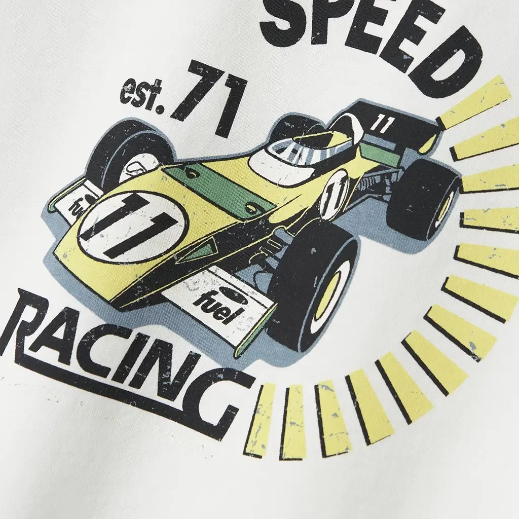 T-shirt Victor (bright white speed racing)