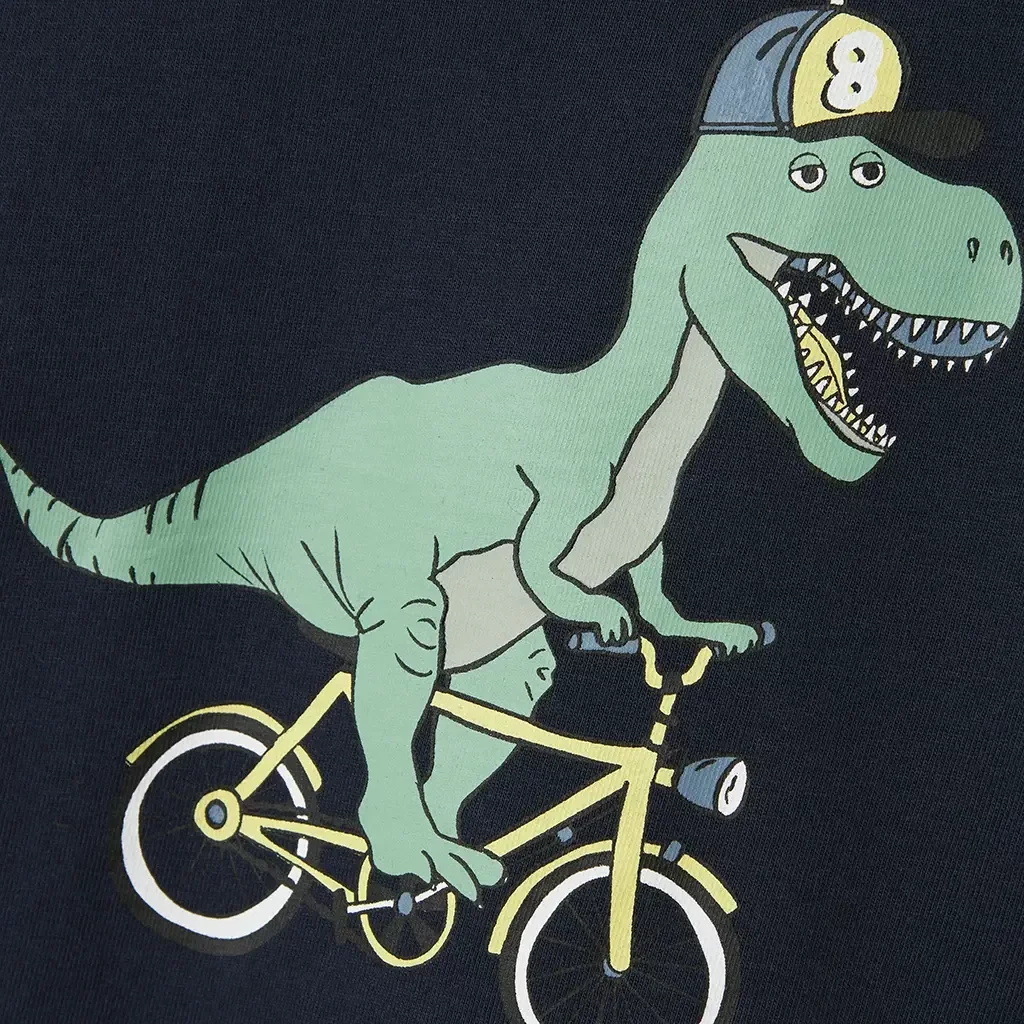 T-shirt Victor (navy blazer bike)