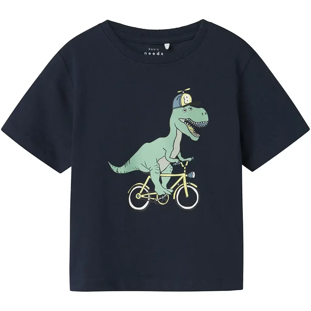 T-shirt Victor (navy blazer bike)