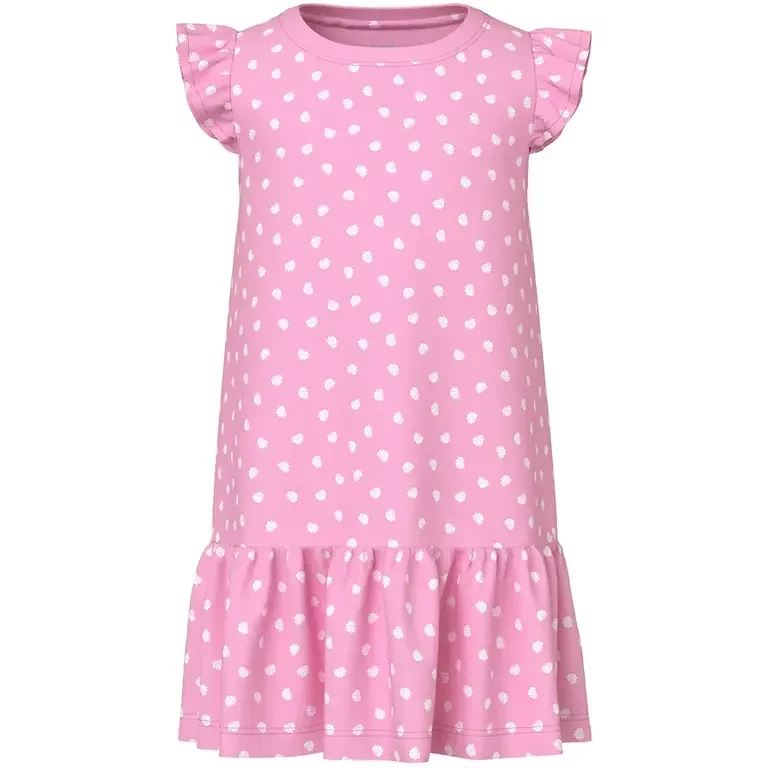 Zomer jurkje Vida (pink frosting shells)