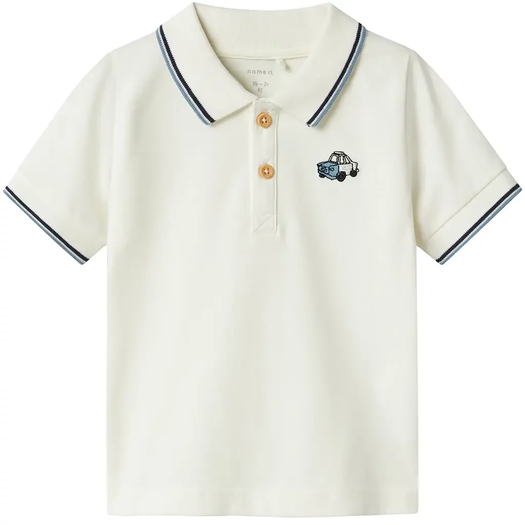 Polo shirt Dakan (cloud dancer)