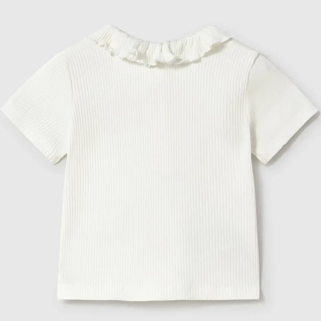 T-shirtje rib (natural)