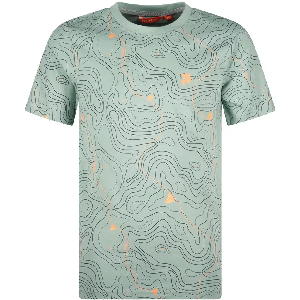 T-shirt Thijs (surf blue)