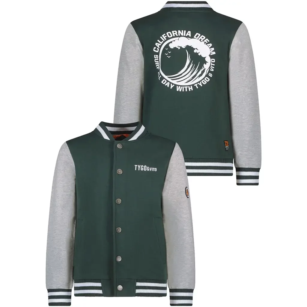 Vest baseball Vic (storm green)