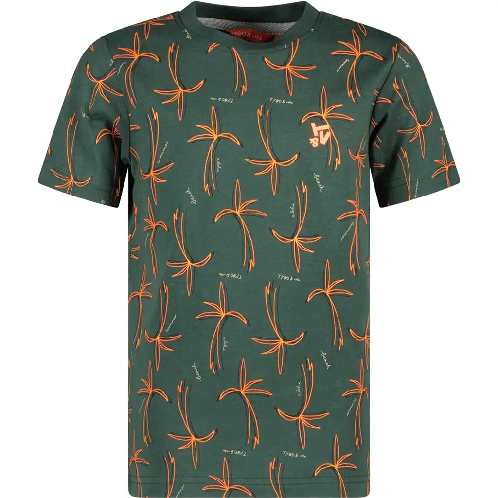 T-shirt Thijs (storm green)