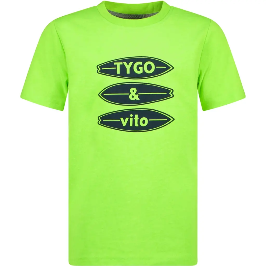 T-shirt James (green gecko)