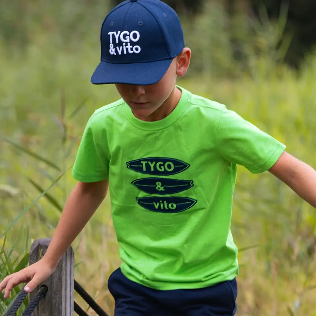 T-shirt James (green gecko)