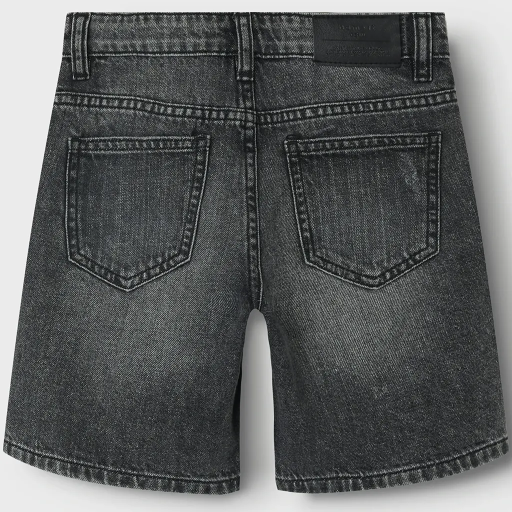 Korte spijkerbroek SLIM FIT Silas (dark grey denim)