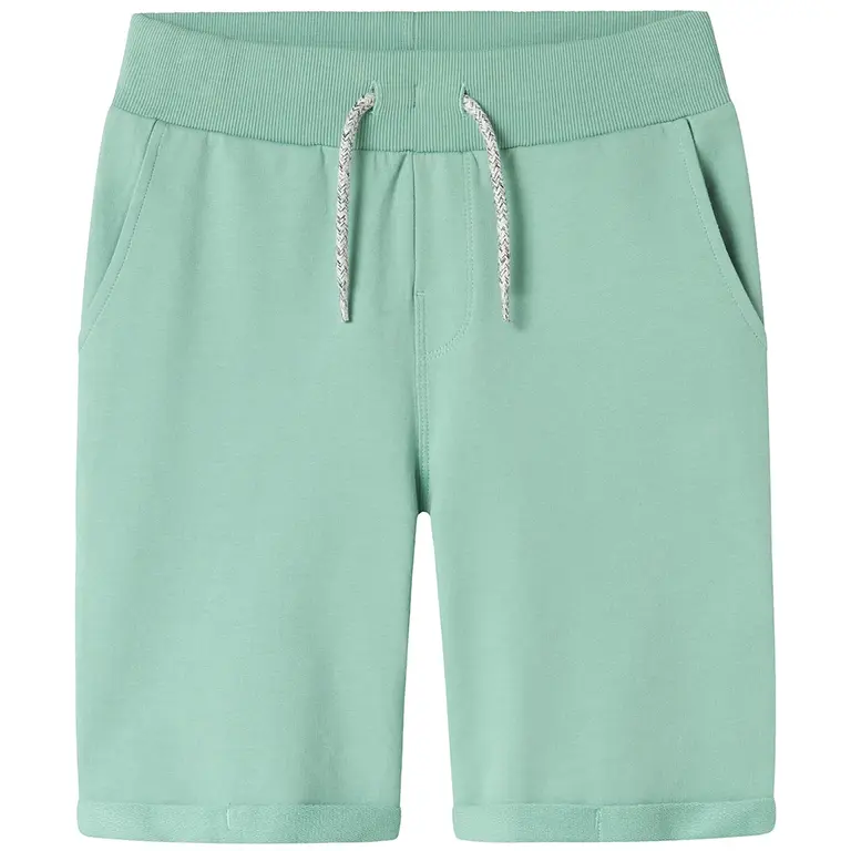 Korte broek sweat Vermo (creme de menthe)
