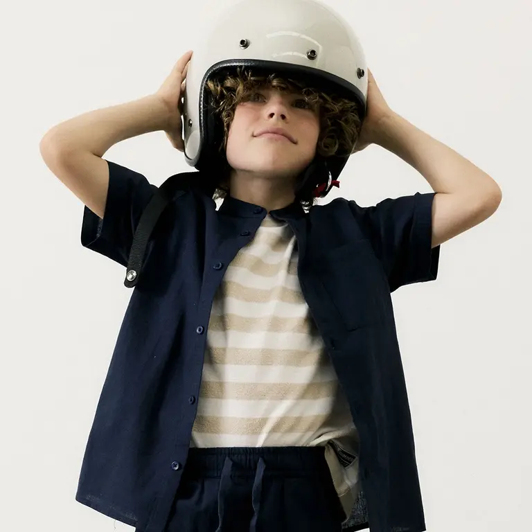 T-shirt Ferm (bright white/peyote)