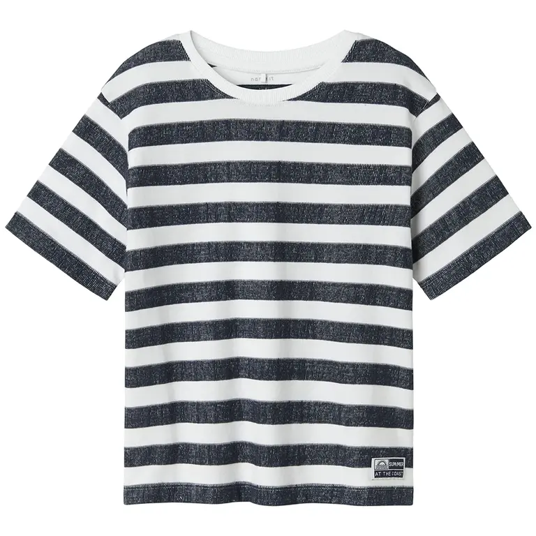 T-shirt Ferm (bright white/navy blazer)