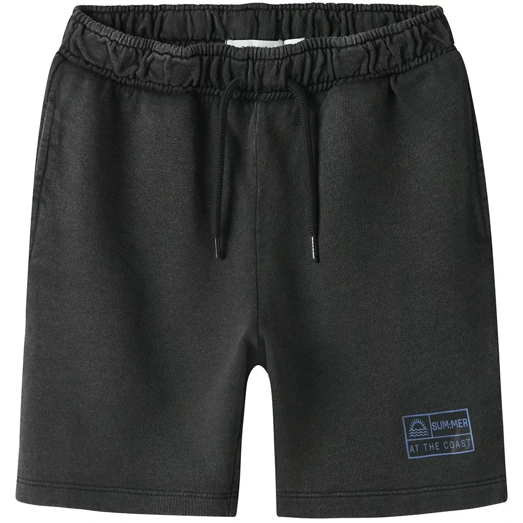 Korte sweat broek Fandel (black)