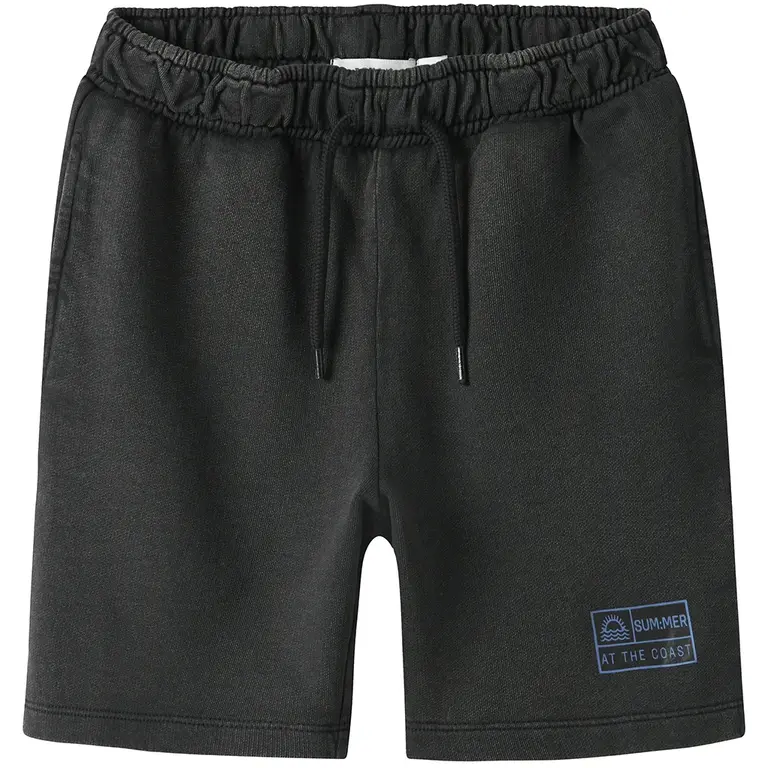 Korte sweat broek Fandel (black)