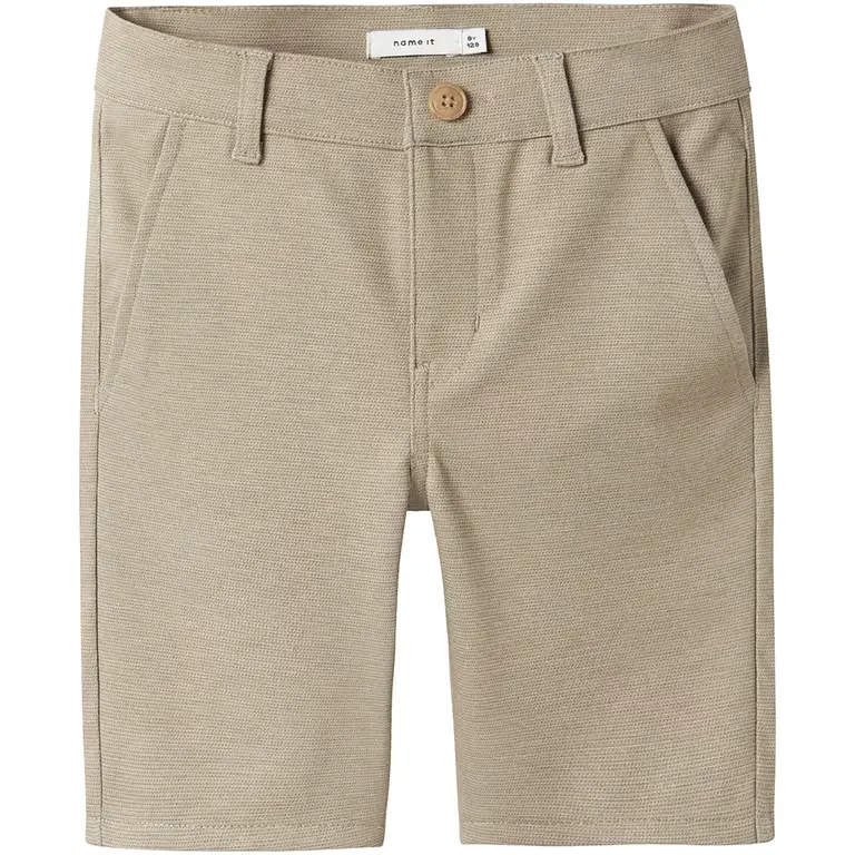 Nette korte broek SLIM FIT Silas (weathered teak)