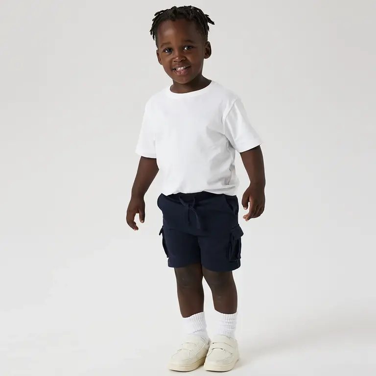 Korte cargo sweat broek Oli (dark sapphire)