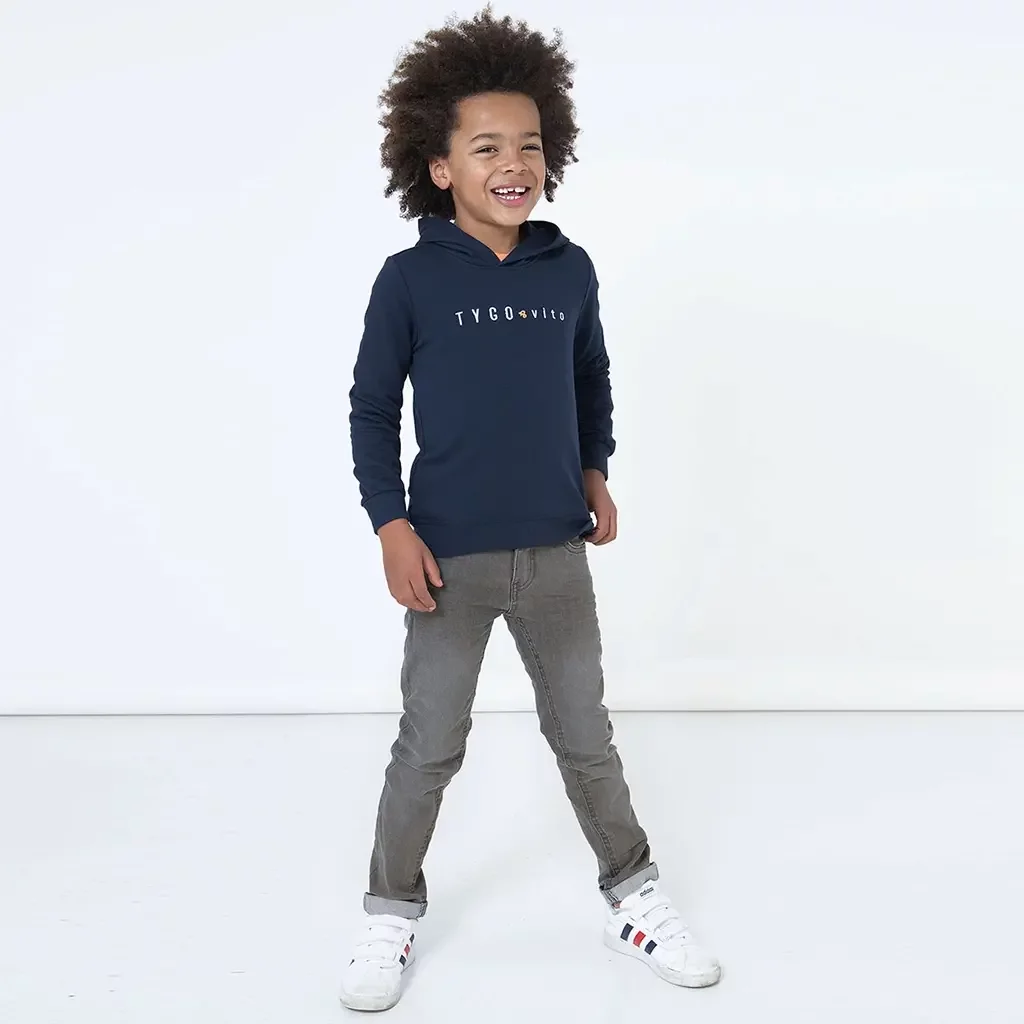 Trui hoodie (navy)