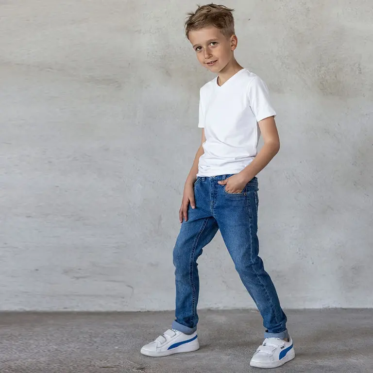 Spijkerbroek slim fit (medium used)