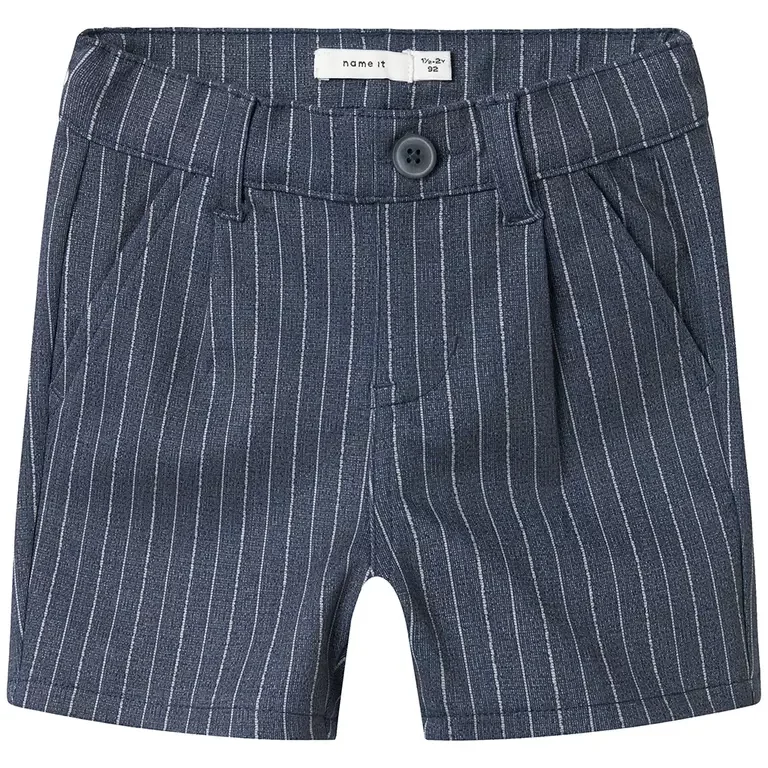 OP=OP! Nette korte broek SLIM FIT Silas (denim blue)