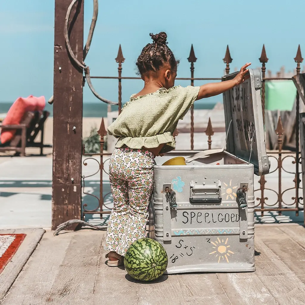 Broekje flared (aurora pink)