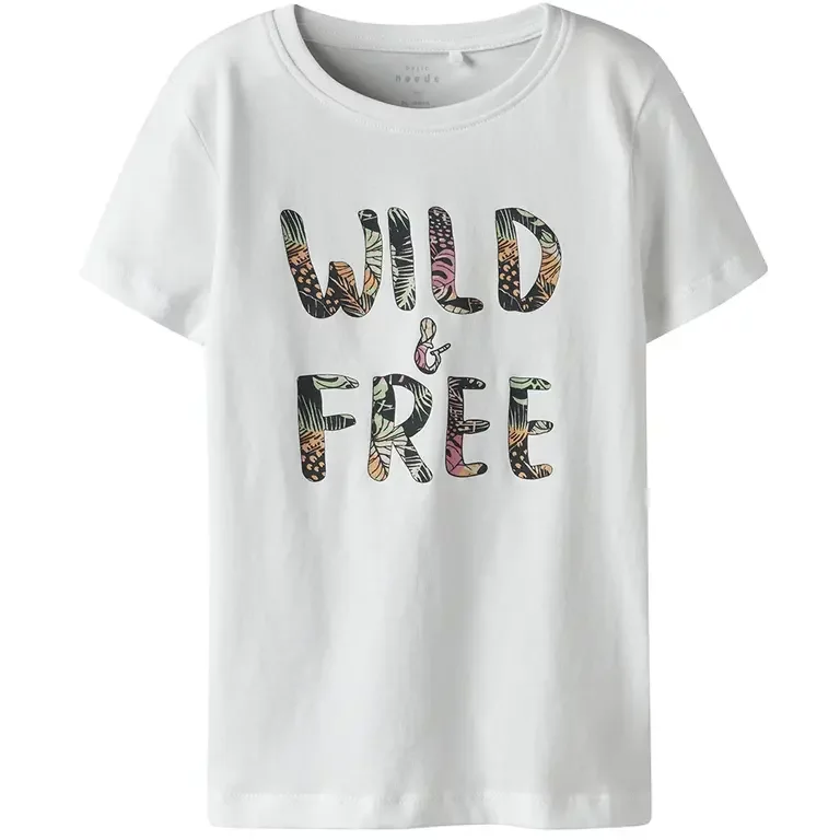 T-shirt Vanaya (bright white wild&free)