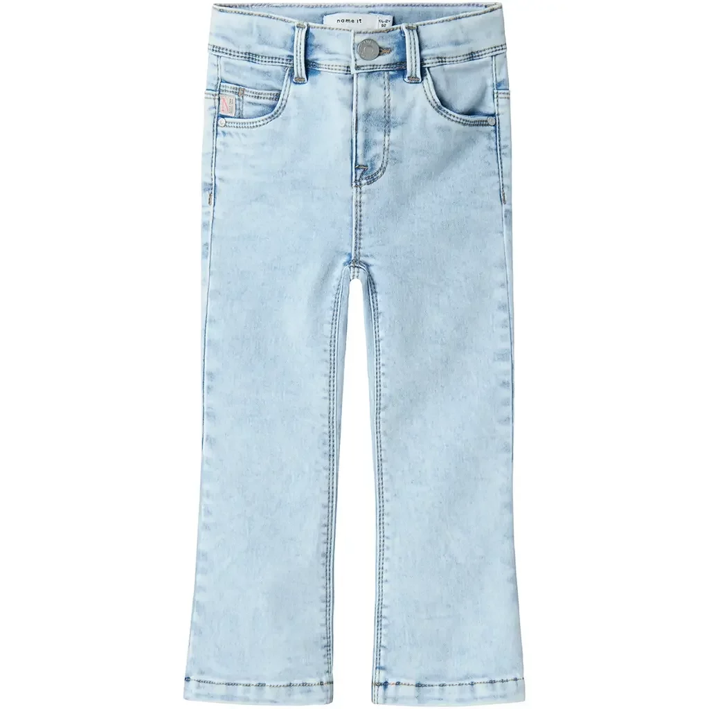 Spijkerbroek BOOTCUT Polly (light blue bleached denim)