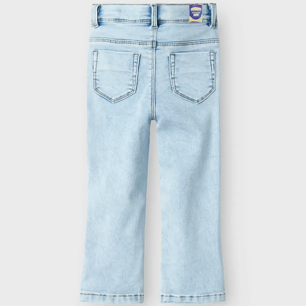 Spijkerbroek BOOTCUT Polly (light blue bleached denim)