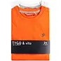 TYGO & Vito Twee t-shirts SET (orange/white)