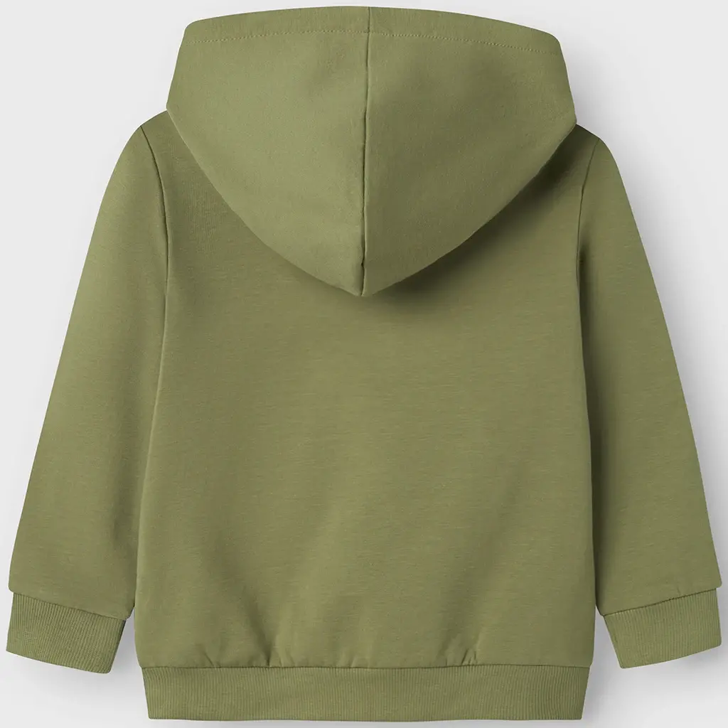 Trui sweat hoodie Poalhan (oil green)